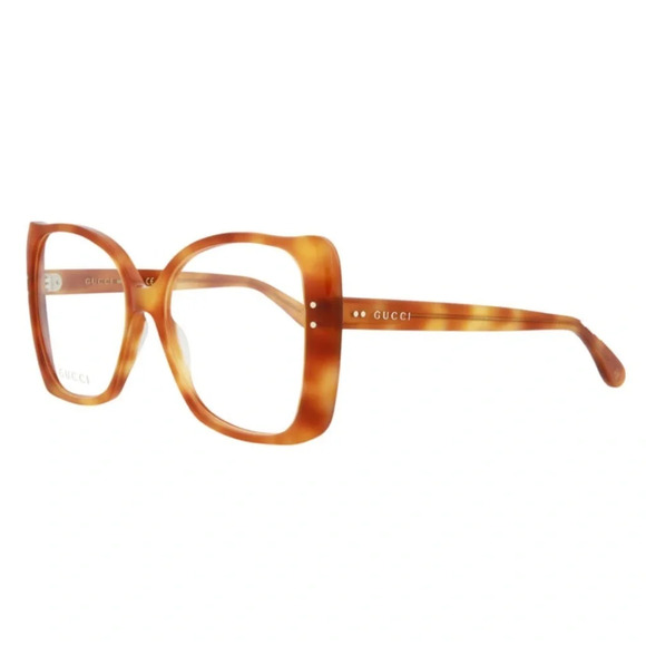 Gucci Havana Tortoise Optical Glasses #GG04730-AUTHENTIC-Luxury-Designer-NEW - Picture 2 of 11